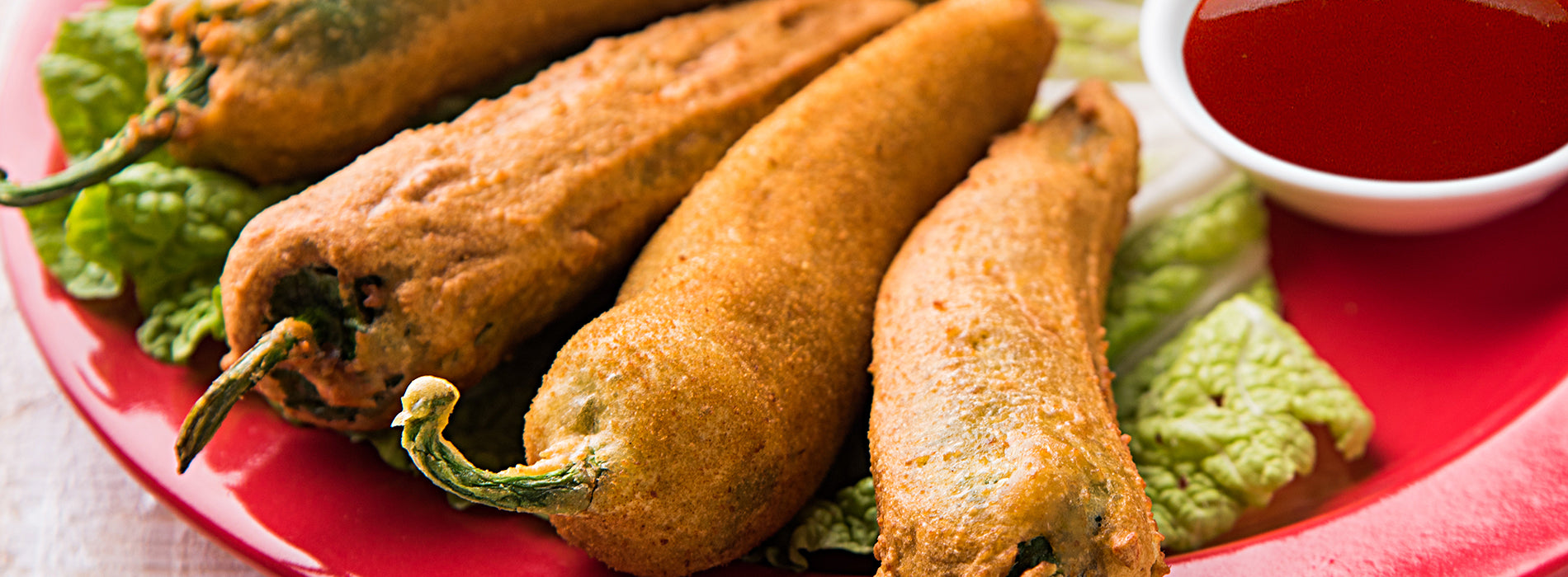 tandoori mirchi bajjis recipe