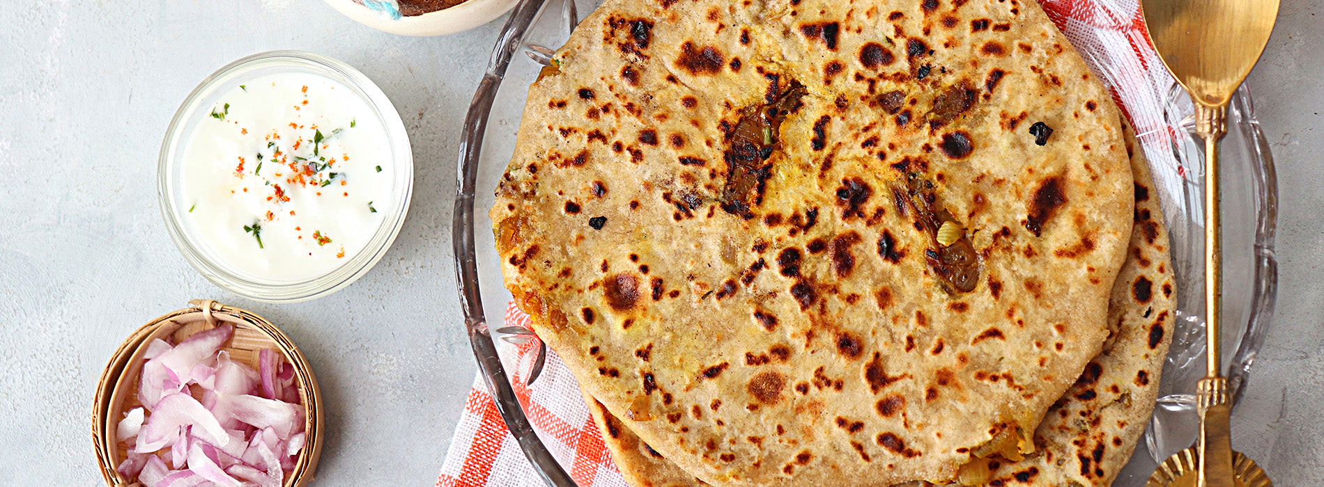 Tandoori Aloo Paratha Recipe