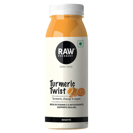 raw pressery turmeric twist 250ml - daily dose - pack of 1