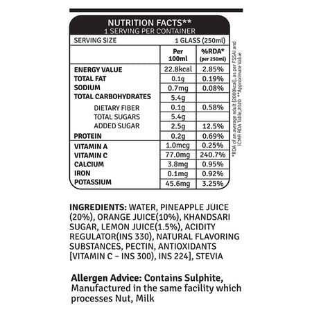 raw pressery nimbu paani 200ml online