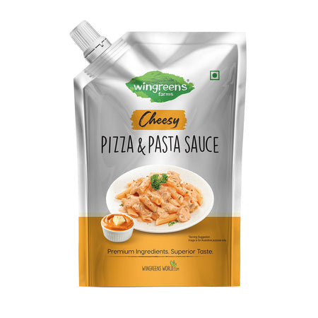wingreens cheesy pizza and pasta sauce 450g