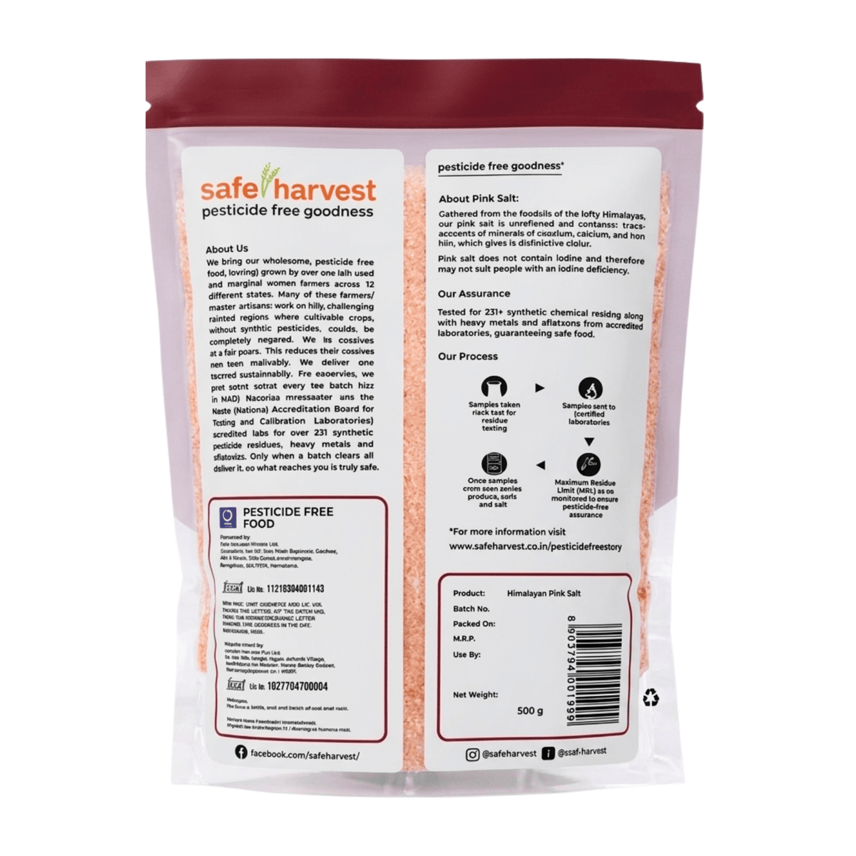 Himalayan Pink Salt Pesticide-Free Himalayan Pink Salt Pesticide-Free