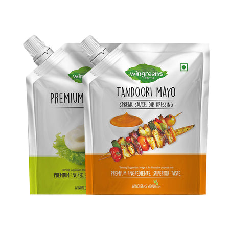 Premium Veg Mayo 180g & Tandoori Mayo 180g