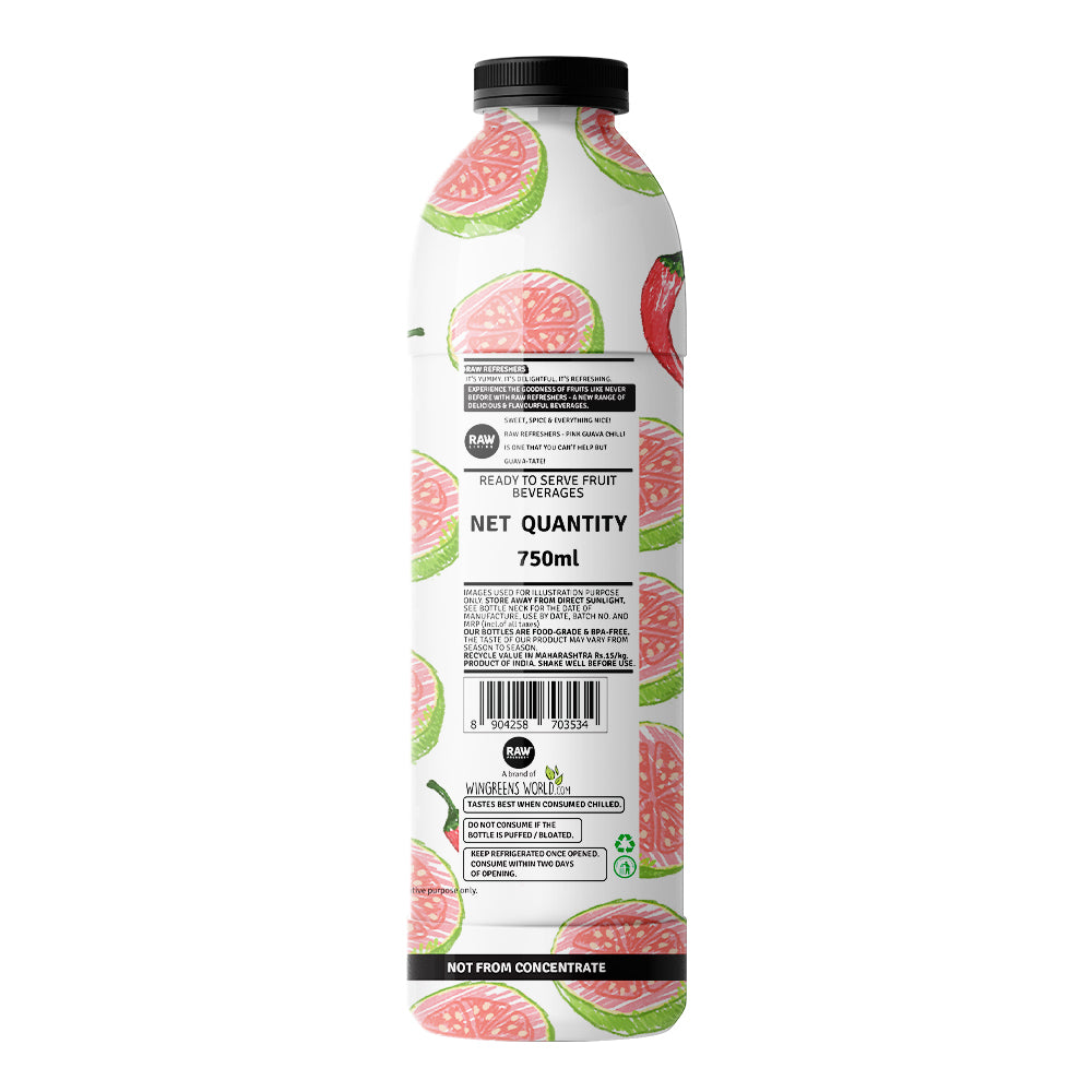 refreshers pink guava chilli 750ml online
