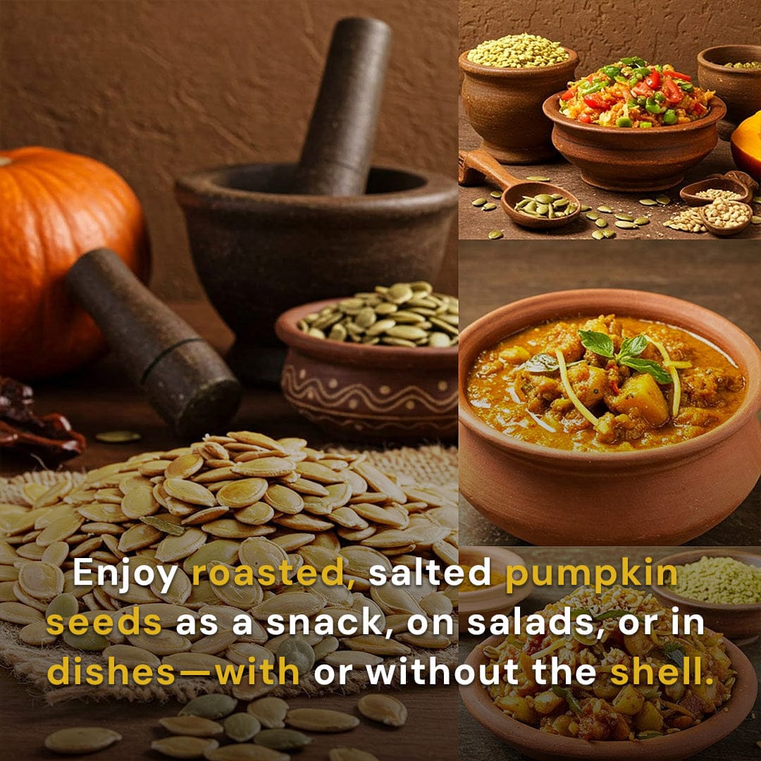 Roasted and Salted Pumpkin Seeds Pesticide-Free 200g Roasted and Salted Pumpkin Seeds Pesticide-Free 200g
