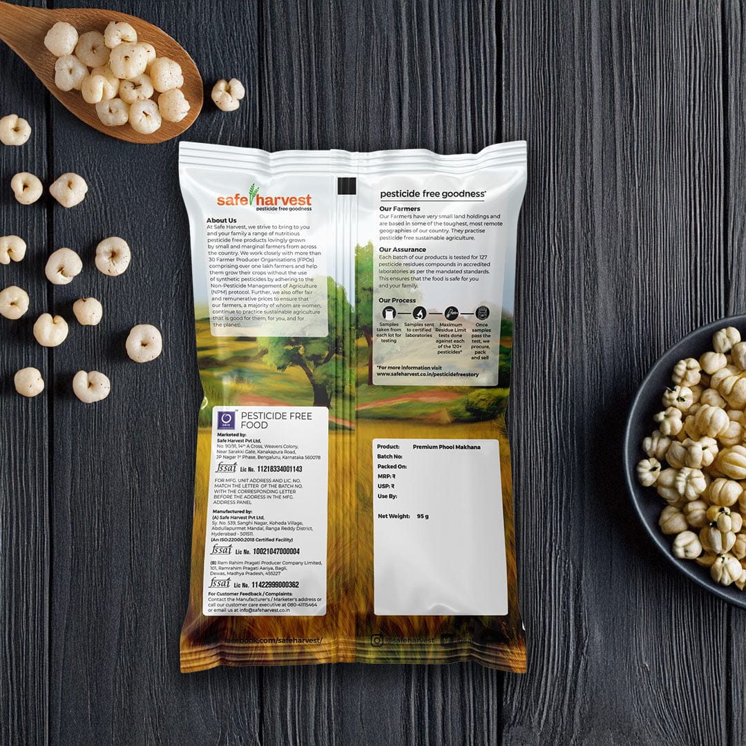 Premium Phool Makhana Pesticide-Free Premium Phool Makhana Pesticide-Free