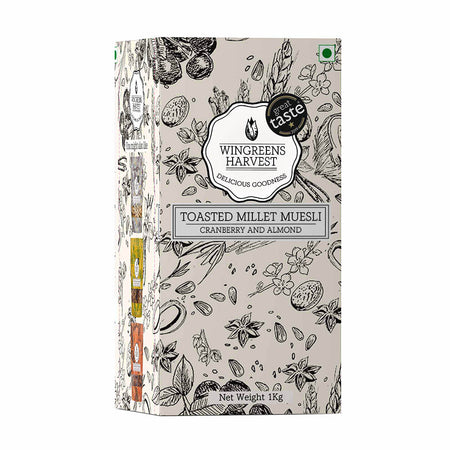 toasted millet muesli cranberry and almond online
