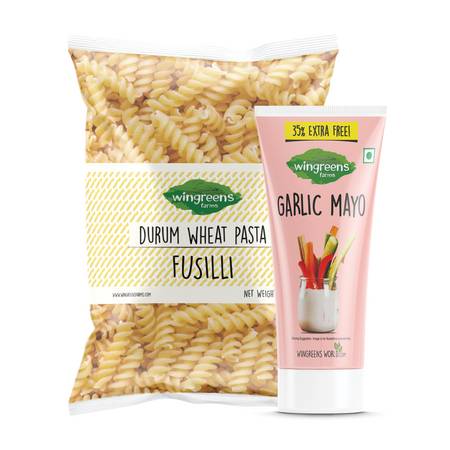 Fusilli (400g) with Garlic Mayo (Aioli) (130g)