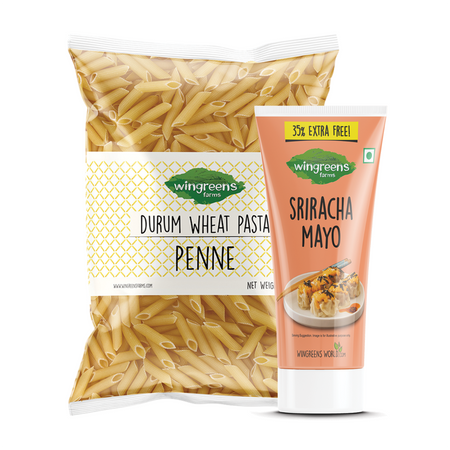 Penne (400g) with Sriracha Mayo (180g)