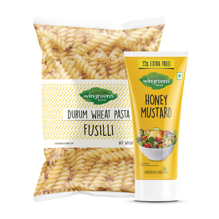 Fusilli (400g) with Honey Mustard (180g)