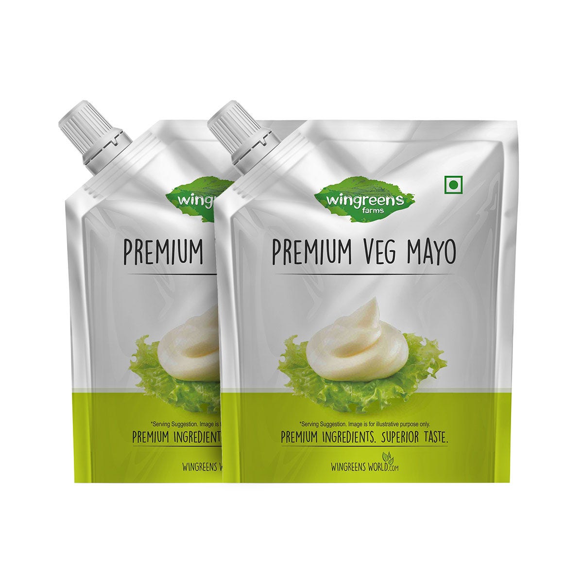 Premium Veg Mayo 180g pack of 2