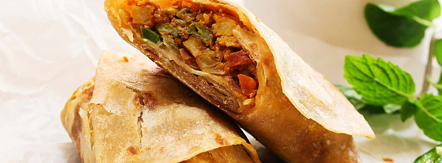 Tiffin Tasties: Kadhai Paneer Rolls