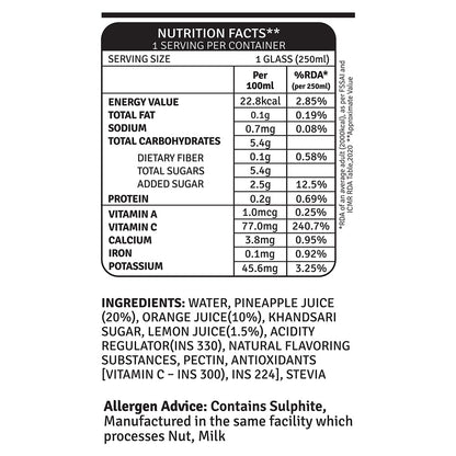 Raw Pressery Nimbu Paani 200ml