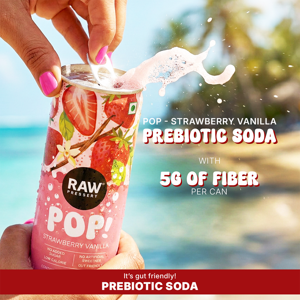 Raw Pressery Pop Strawberry Vanilla