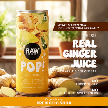 Raw Pressery Pop Ginger Ale