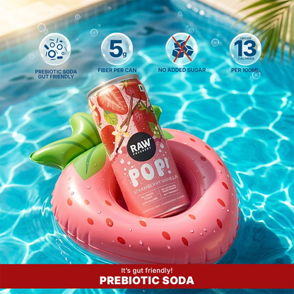 Raw Pressery Pop Strawberry Vanilla