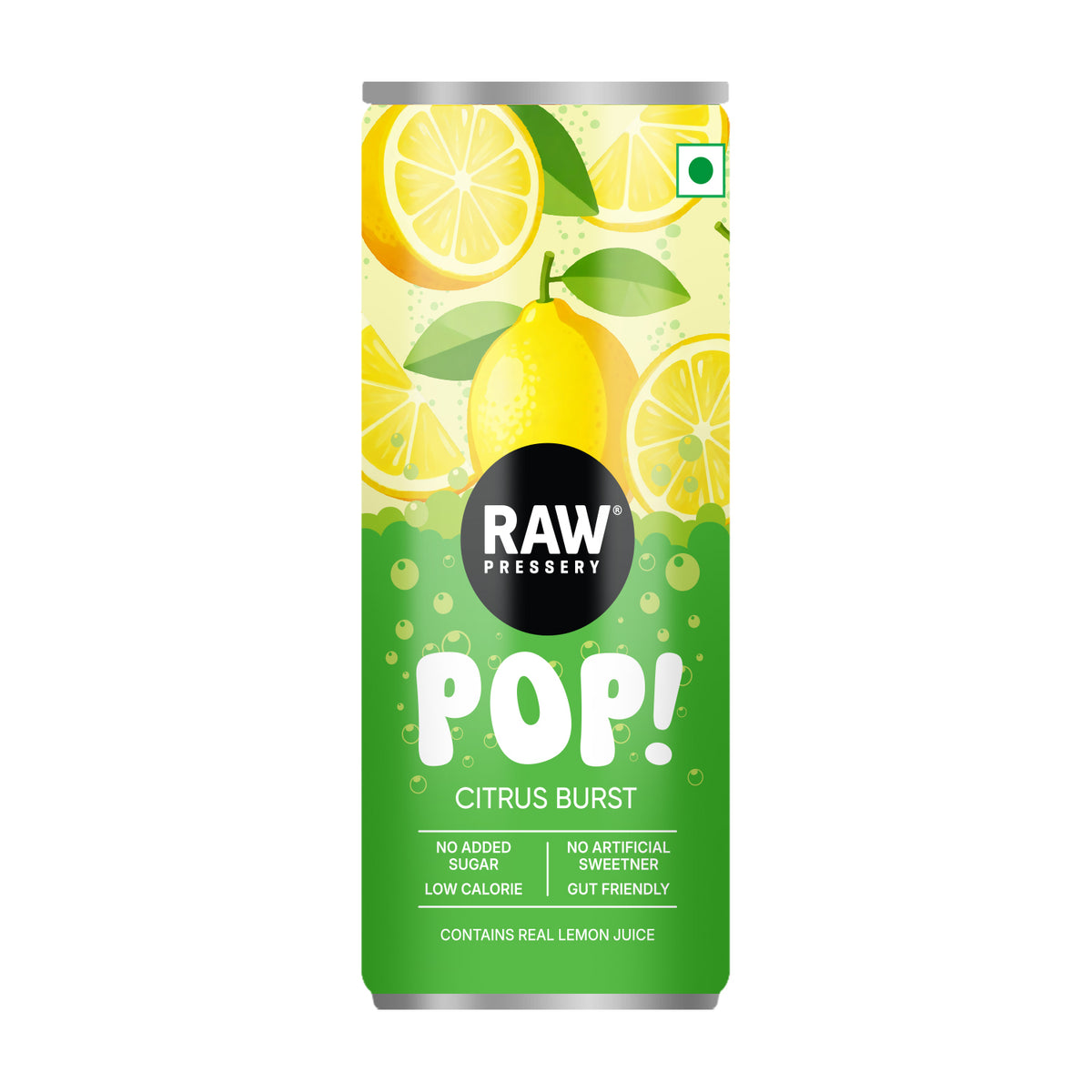 Raw Pressery Pop Citrus Burst