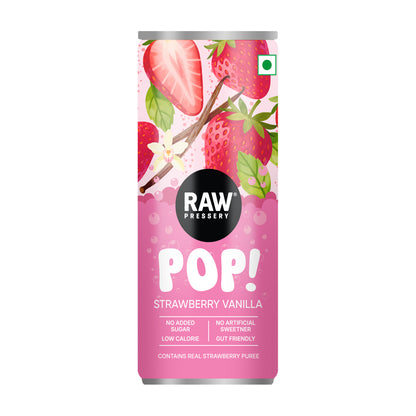 Raw Pressery Pop Strawberry Vanilla