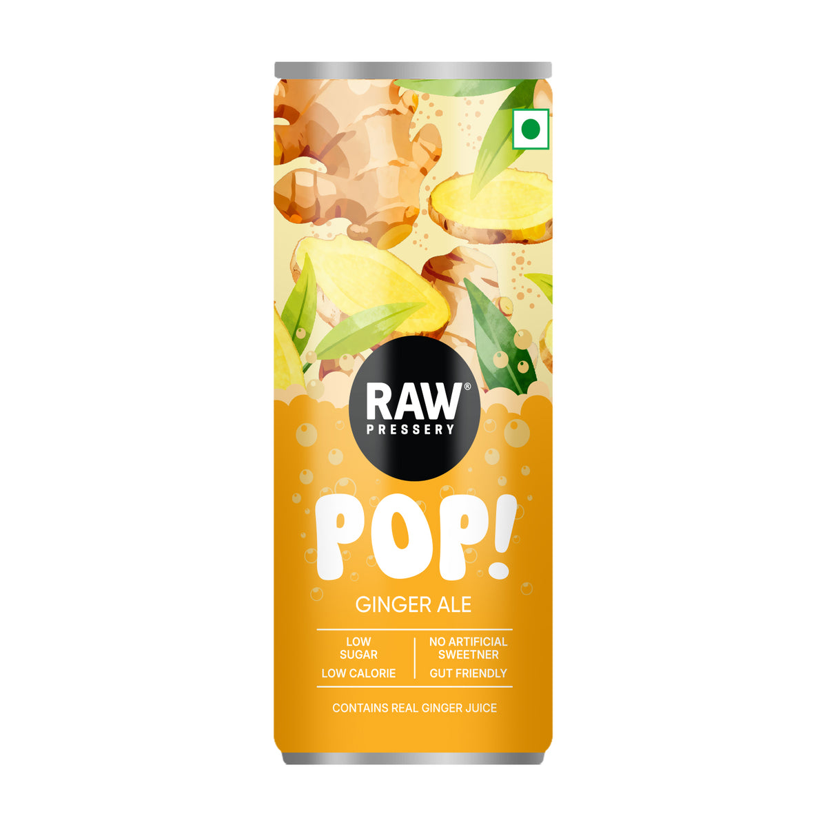 Raw Pressery Pop Ginger Ale