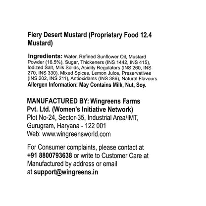 Fiery Desert Mustard (180g)