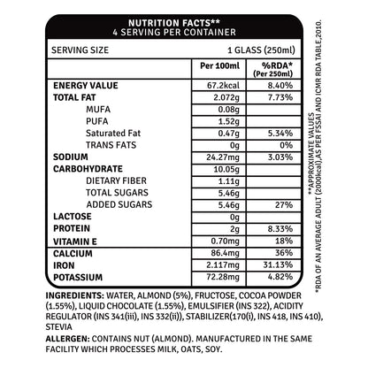 Almond Beverage Cacao (1L)
