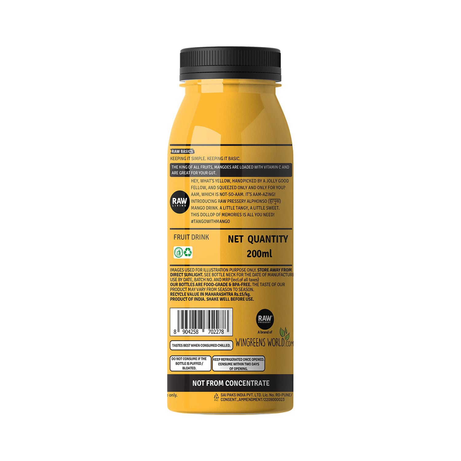 Alphonso Mango - 200ML