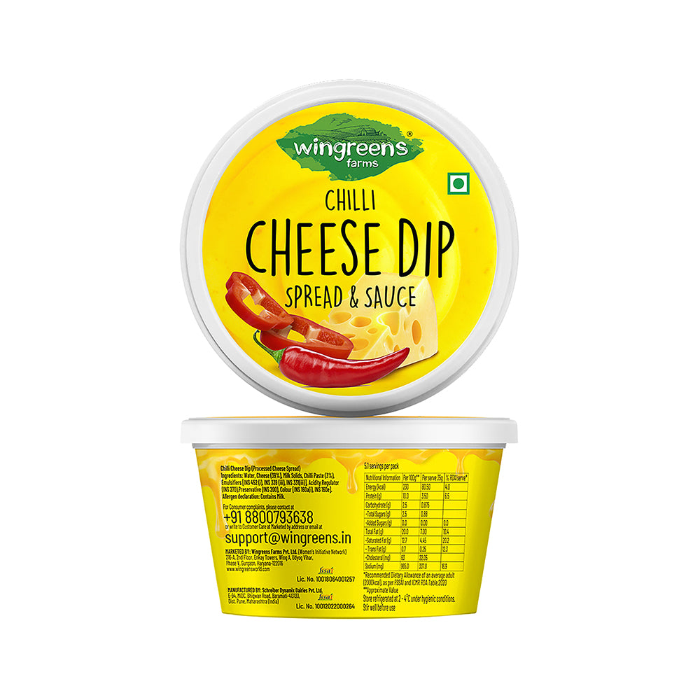 Wingreens Farms Chilli Cheese Dip (150g)