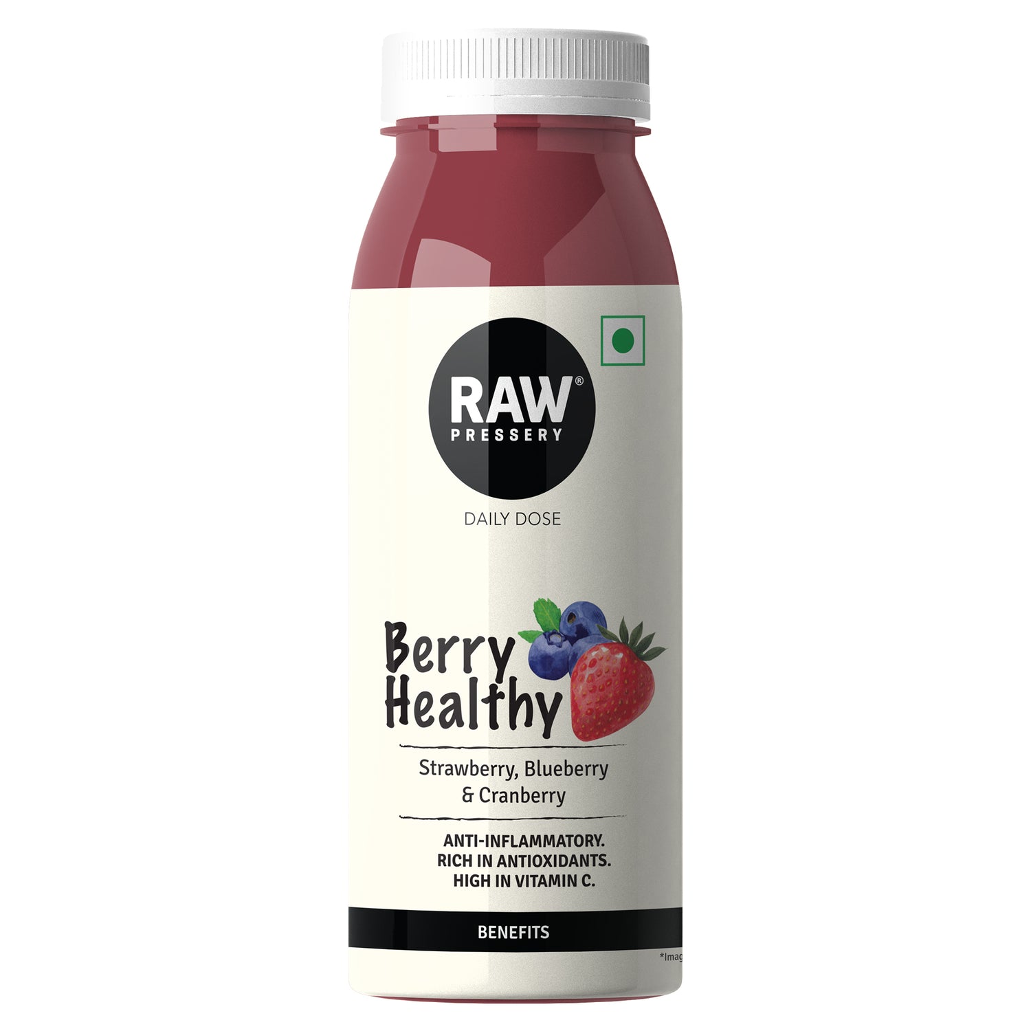 raw pressery berry healthy 250ml - daily dose - pack of 1