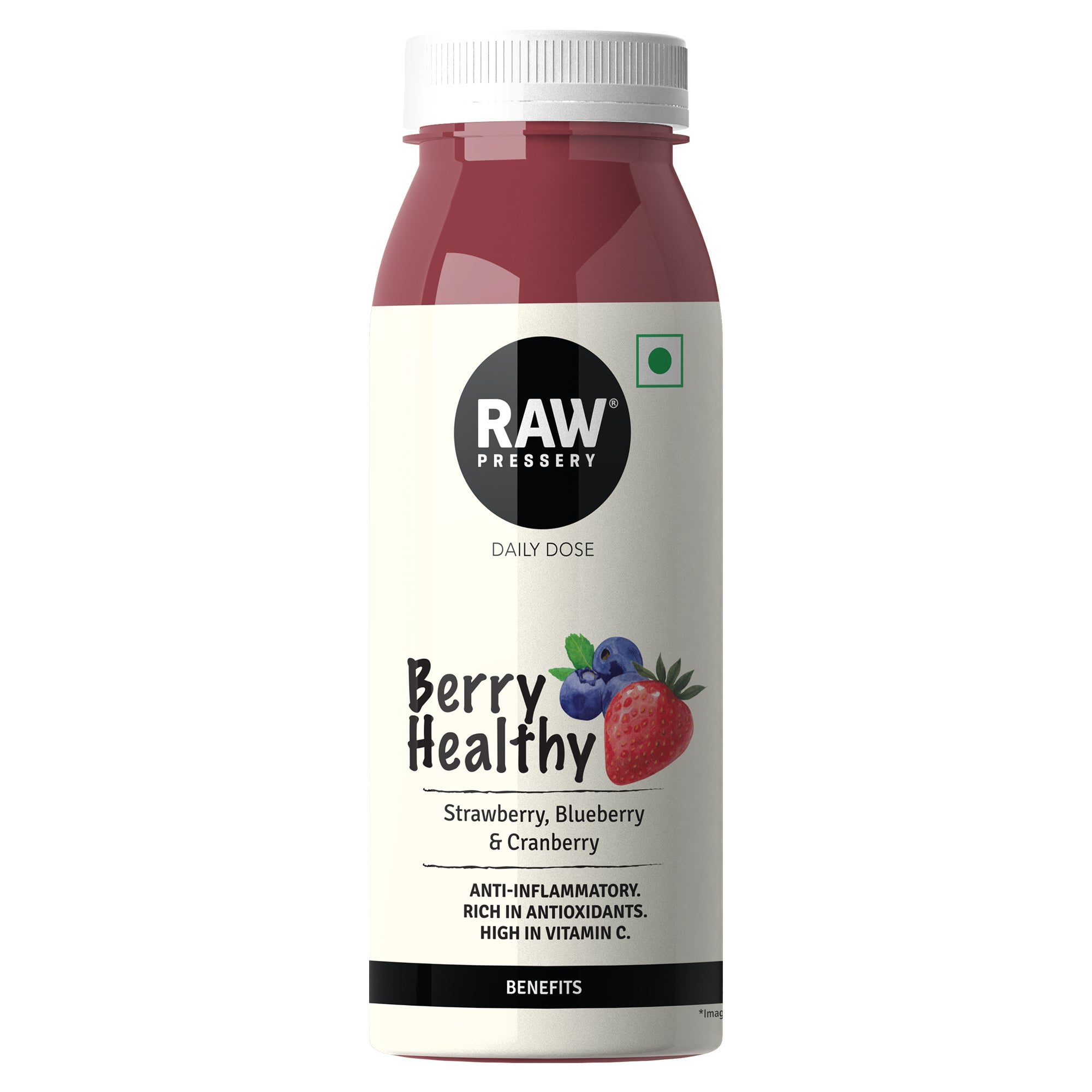 raw pressery berry healthy 250ml - daily dose - pack of 1