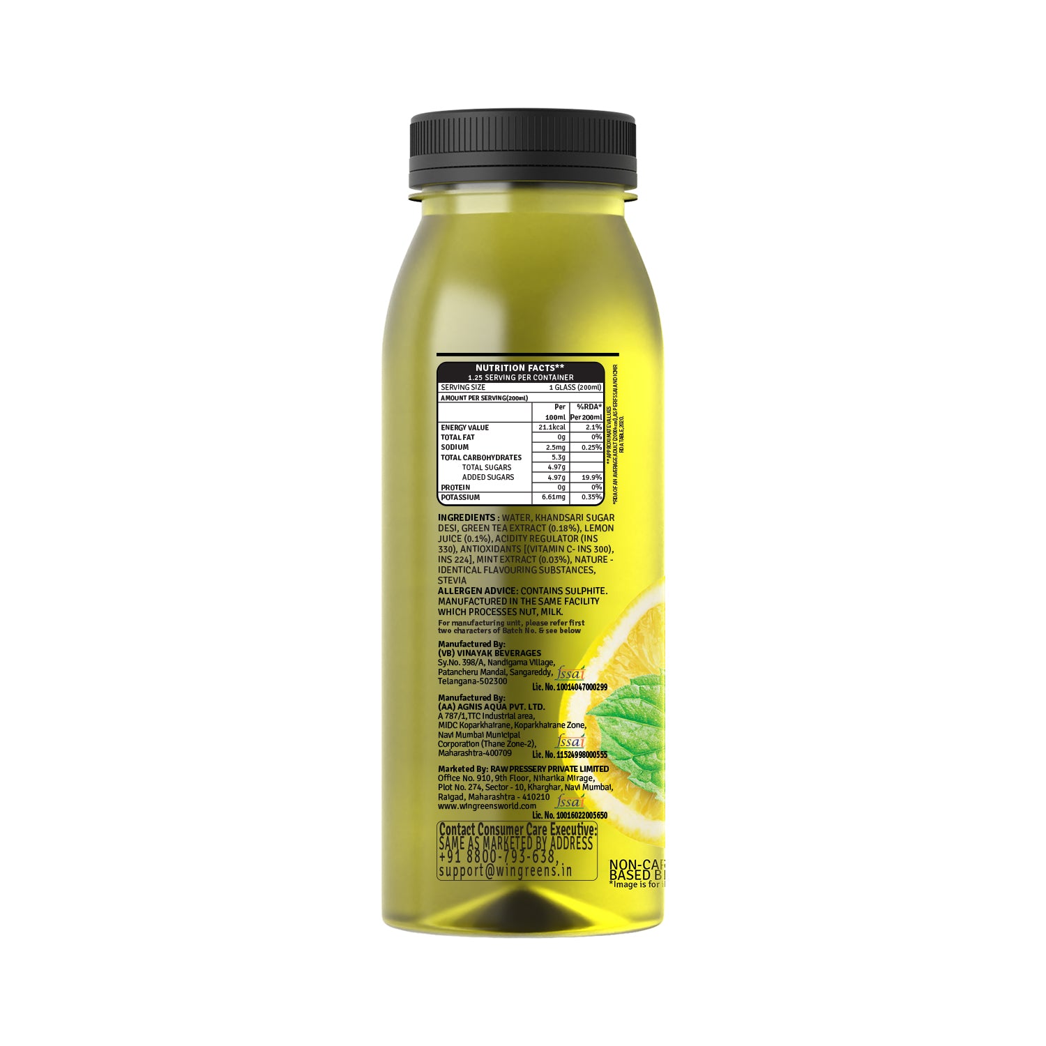 Iced Green Tea – Mint Mojito 250 ml