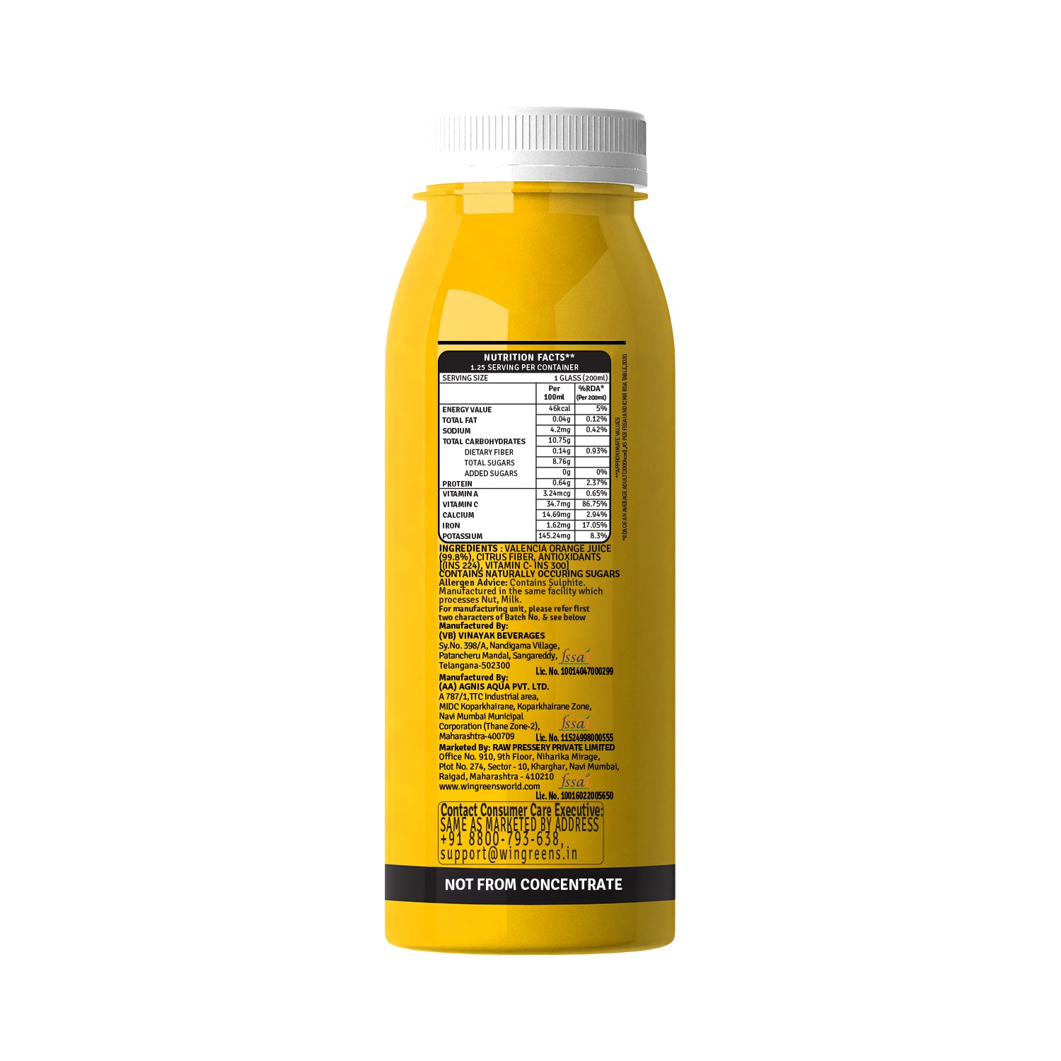 Valencia Orange - 250ml