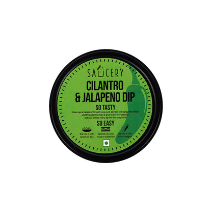 Saucery Cilantro and Jalapeno Dip