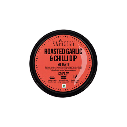 Saucery Roasted Garlic and Chilli Dip