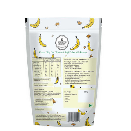 choco chip oat clusters and ragi flakes with banana 350g online