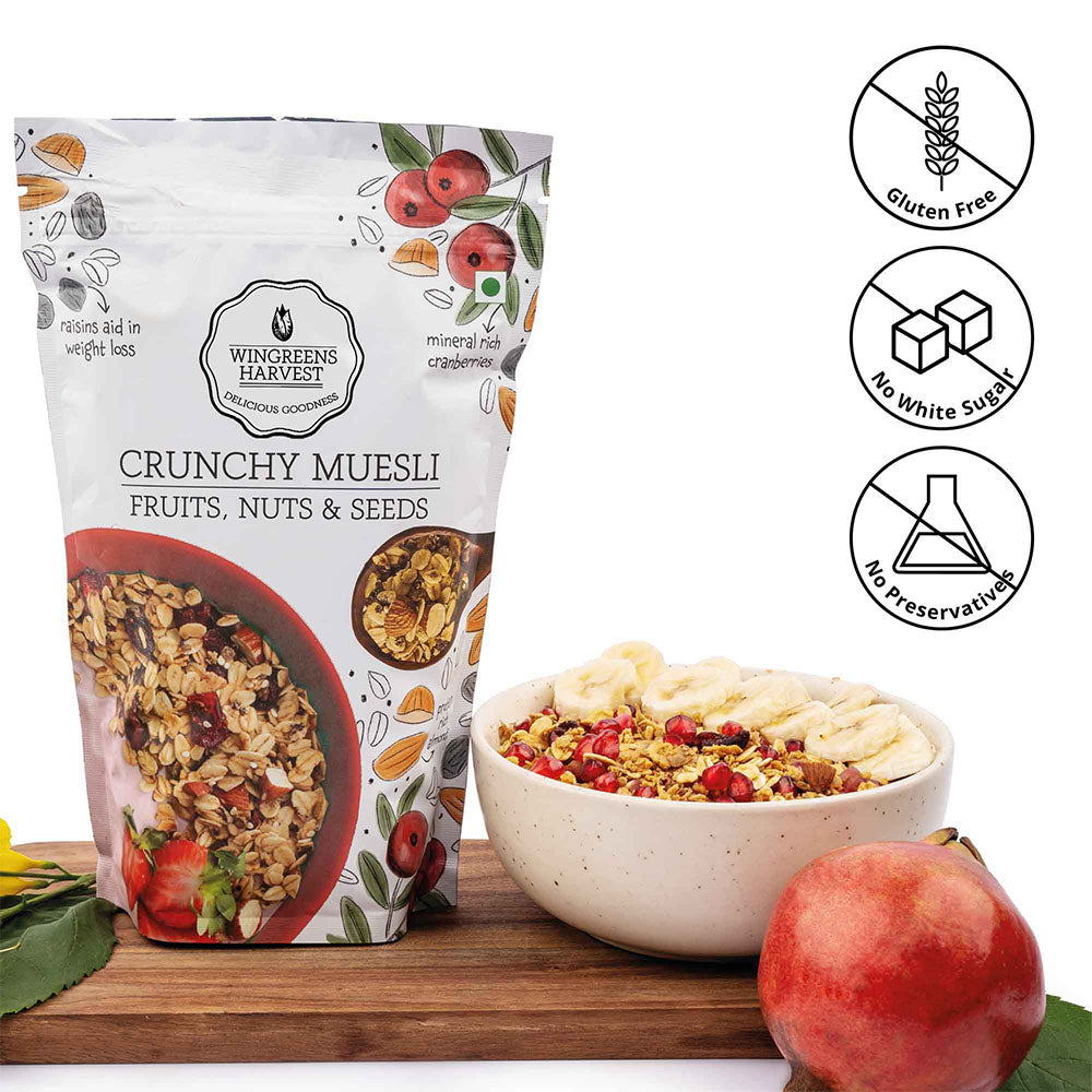 crunchy muesli fruit nuts and seeds 200g online lifestyle