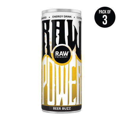 Raw Power Energy Drink - Beer Buzz (250ML)