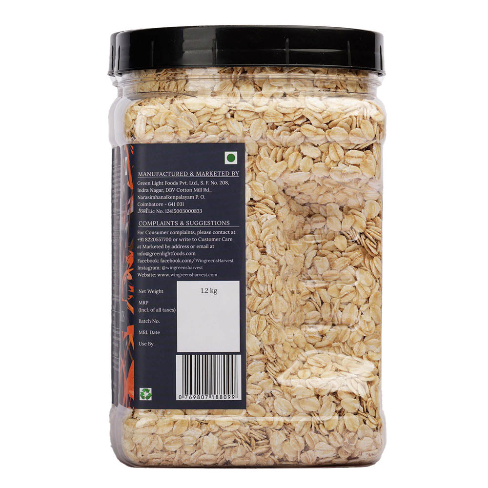 jumbo rolled oats nutrition facts