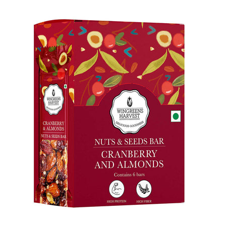 nuts and seeds bar - cranberry and almond online
