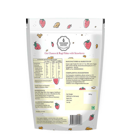 oat clusters and ragi flakes with strawberry 350g online