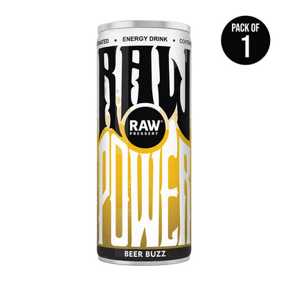 Raw Power Energy Drink - Beer Buzz (250ML)