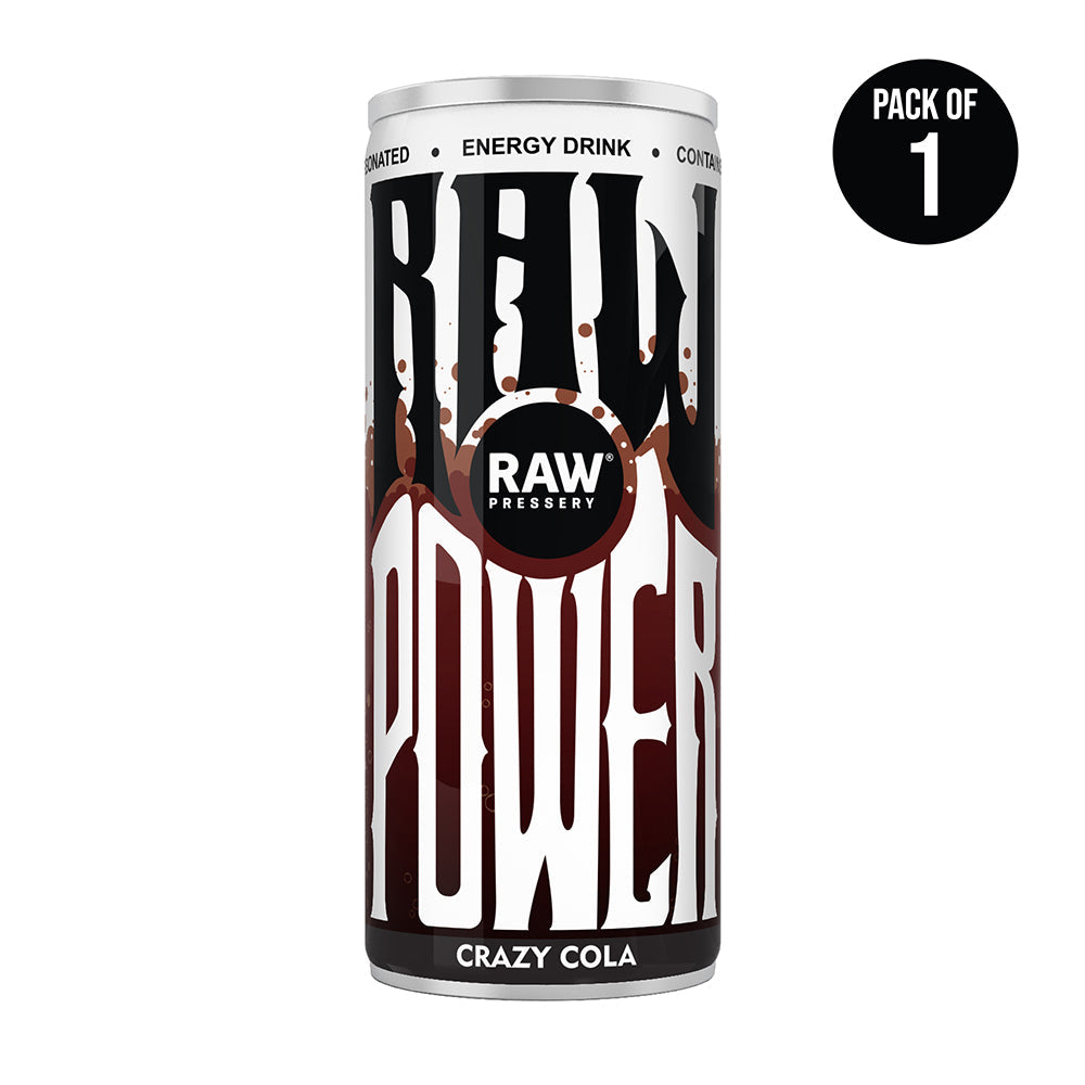 Raw Power Energy Drink - Crazy Cola (250ML)