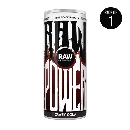 Raw Power Energy Drink - Crazy Cola (250ML)