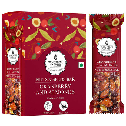 online nuts and seeds bar - cranberry and almond