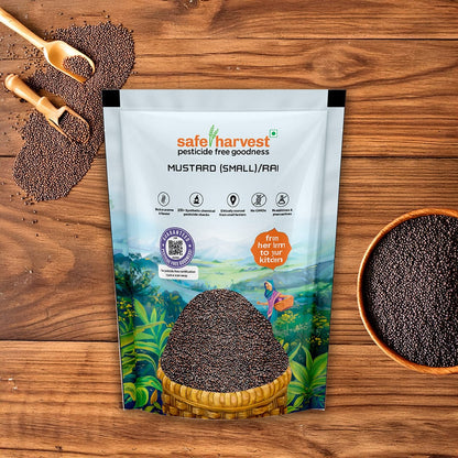 Mustard (Small)/Rai Pesticide-Free 100g