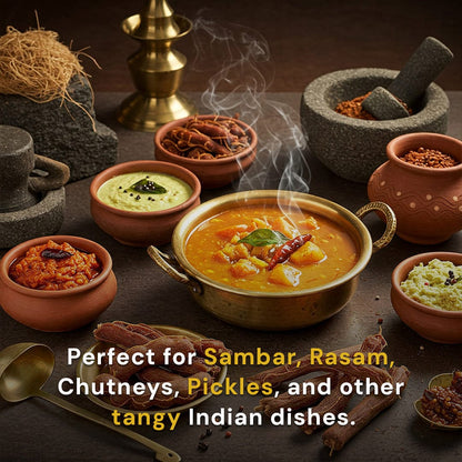 Safe Harvest pesticide-free tamarind used in sambar, chutneys, rasam and Indian cooking
