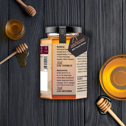 Safe Harvest wild forest honey lab test report — 230+ pesticide residues, heavy metals and aflatoxins tested every batch