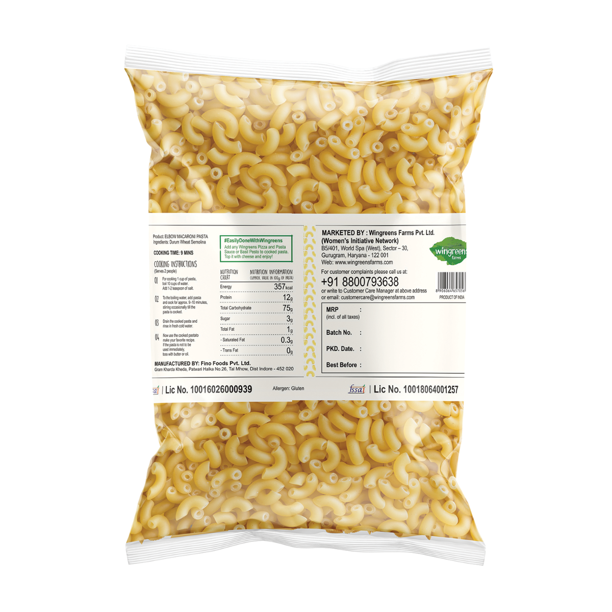Elbow Macaroni (400g) with Cheesy Chipotle Sauce (180g)