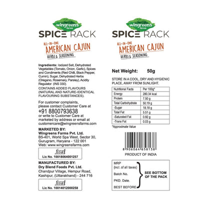 american cajun seasoning ingredients