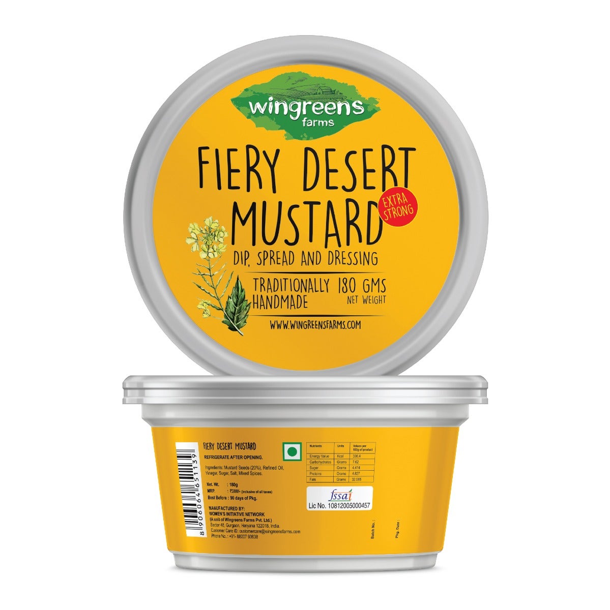 fiery desert mustard nutrition