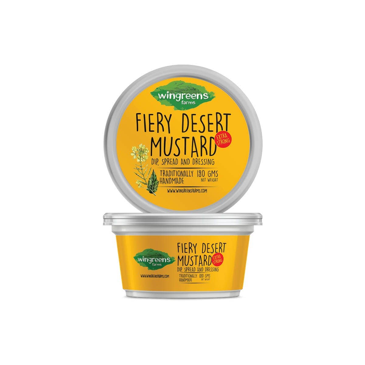 fiery desert mustard